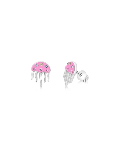 Chanteur Kids Jellyfish Hypoallergenic Earrings for Girl's with Surgical Titanium Screwbacks