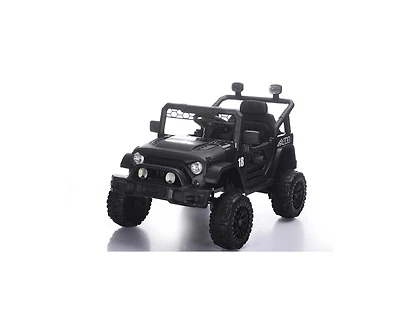 Yobtop 12V Electric Remote Control Ride-On Car, 40.5"L x 22.8"W 16.3"H, 55 lbs Capacity, Ages 3-5