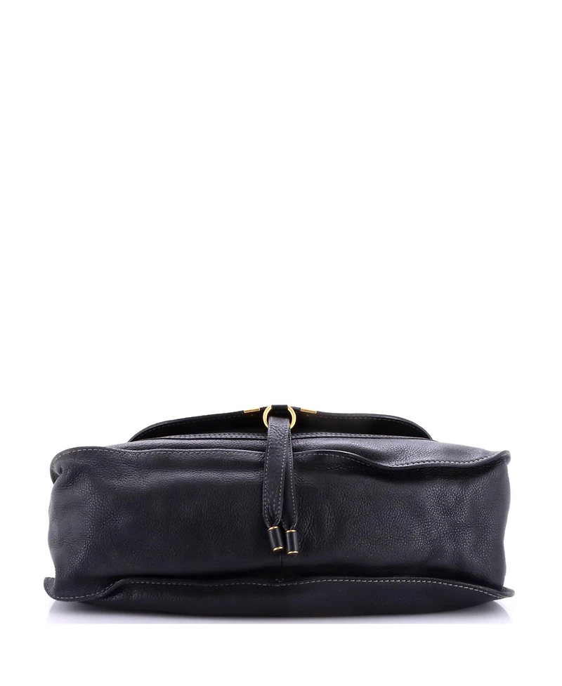 Pre-Owned Chloe Large Marcie Shoulder Bag Leather