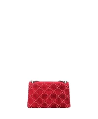 Pre-Owned Gucci Mini Dionysus Bag Gg Velvet