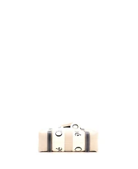 Pre-Owned Chloe Small Woody Tote Canvas with Leather