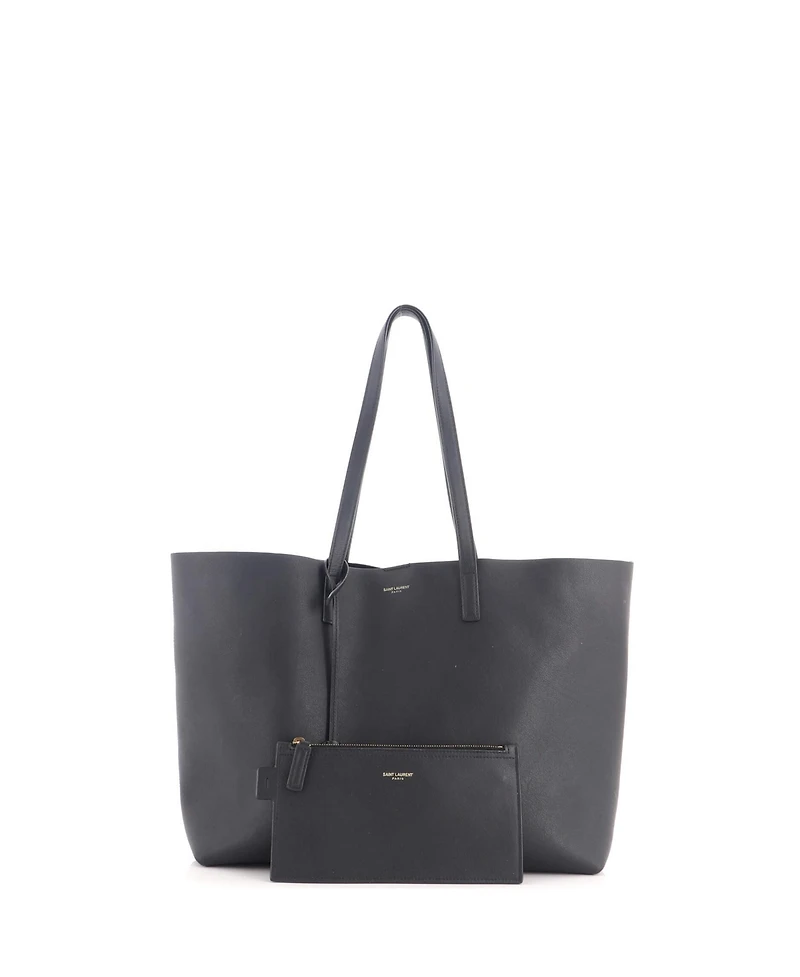 Pre-Owned Saint Laurent Large Shopper Tote Leather