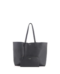 Pre-Owned Saint Laurent Large Shopper Tote Leather
