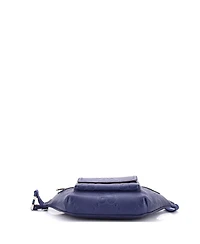 Pre-Owned Gucci Front Pocket Belt Bag Jumbo Gg Embossed Leather