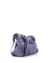 Pre-Owned Balenciaga Small City Classic Studs Bag Leather