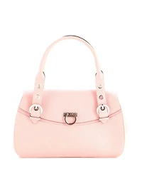 Pre-Owned Salvatore Ferragamo Medium Sofia Satchel Laser Cut Leather