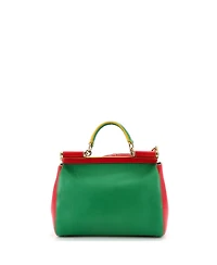 Pre-Owned Dolce and Gabbana Medium Miss Sicily Bag Leather