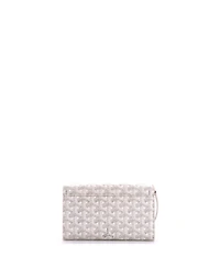 Pre-Owned Goyard Varenne Continental Wallet with Strap Coated Canvas