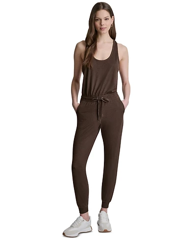 Dkny Sport Women's Spacedye Tank Jumpsuit