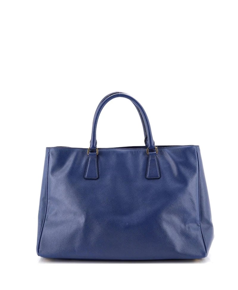 Pre-Owned Prada Large Lux Open Tote Saffiano Leather
