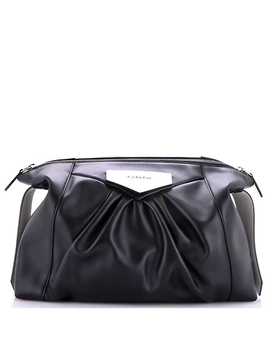 Pre-Owned Givenchy Large Antigona Soft Clutch Leather
