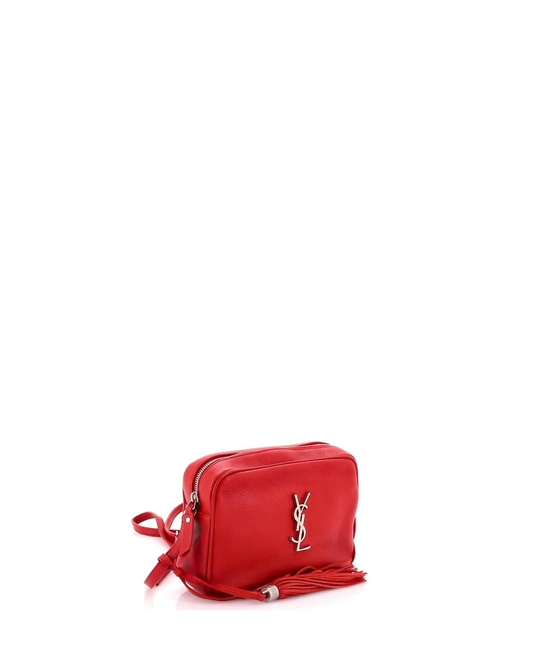 Pre-Owned Saint Laurent Small Lou Camera Bag Leather
