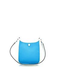 Pre-Owned HERMES Tpm Neo Evelyne Bag Toile and Leather