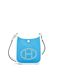 Pre-Owned HERMES Tpm Neo Evelyne Bag Toile and Leather