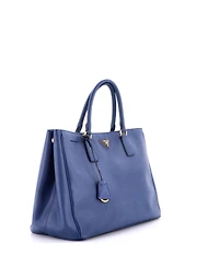Pre-Owned Prada Medium Lux Open Tote Saffiano Leather