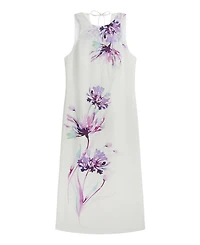 Hobbs London Women's Ira Embroidered V-Neck Midi Dress