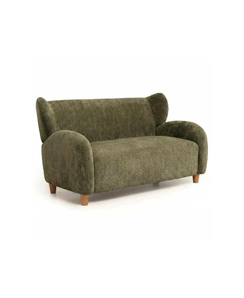 Streamdale Furniture Nordic Chenille 58" Loveseat Sofa
