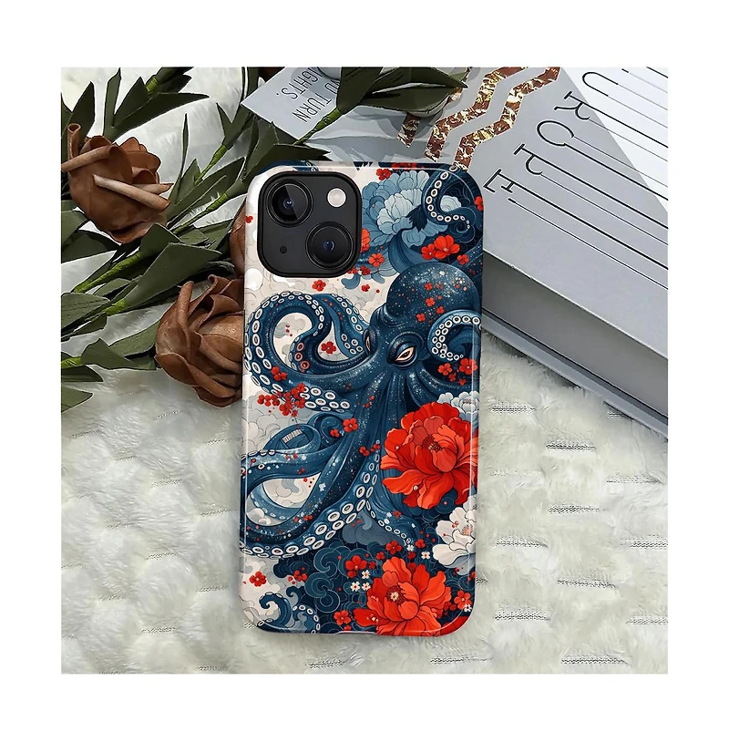 Lisen Dual-Layer Anti-Slip Phone Case for Apple iPhone 14 Plus