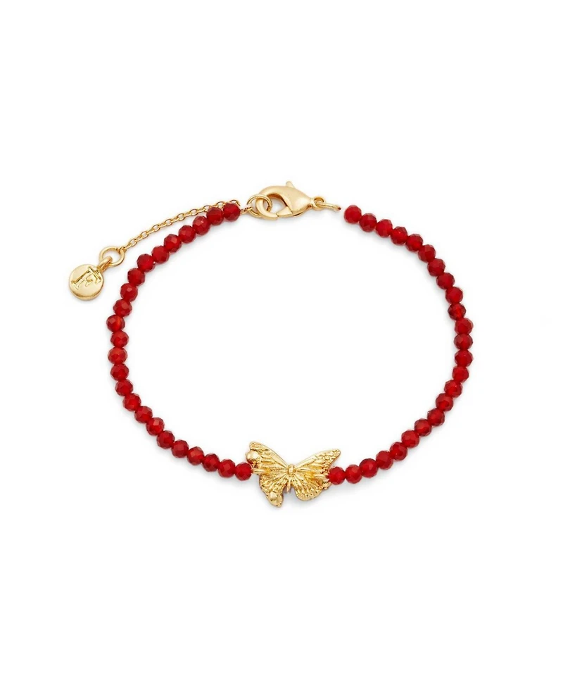 Fable England Hera Butterfly Bracelet in Gold