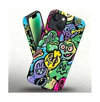 Lisen Neon Mutants 2-Layer Phone Case Compatible with Apple iPhone 15 Pro