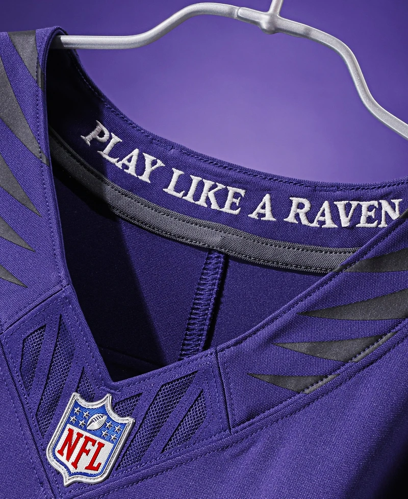 Nike Men's Kyle Hamilton Purple Baltimore Ravens Team Vapor F.u.s.e. Stitched Limited Jersey