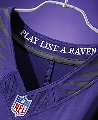 Nike Men's Kyle Hamilton Purple Baltimore Ravens Team Vapor F.u.s.e. Stitched Limited Jersey