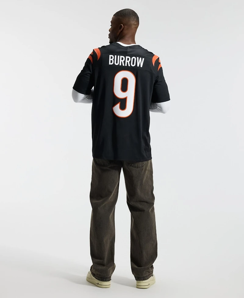 Nike Men's Joe Burrow Black Cincinnati Bengals Vapor F.u.s.e. Stitched Limited Jersey