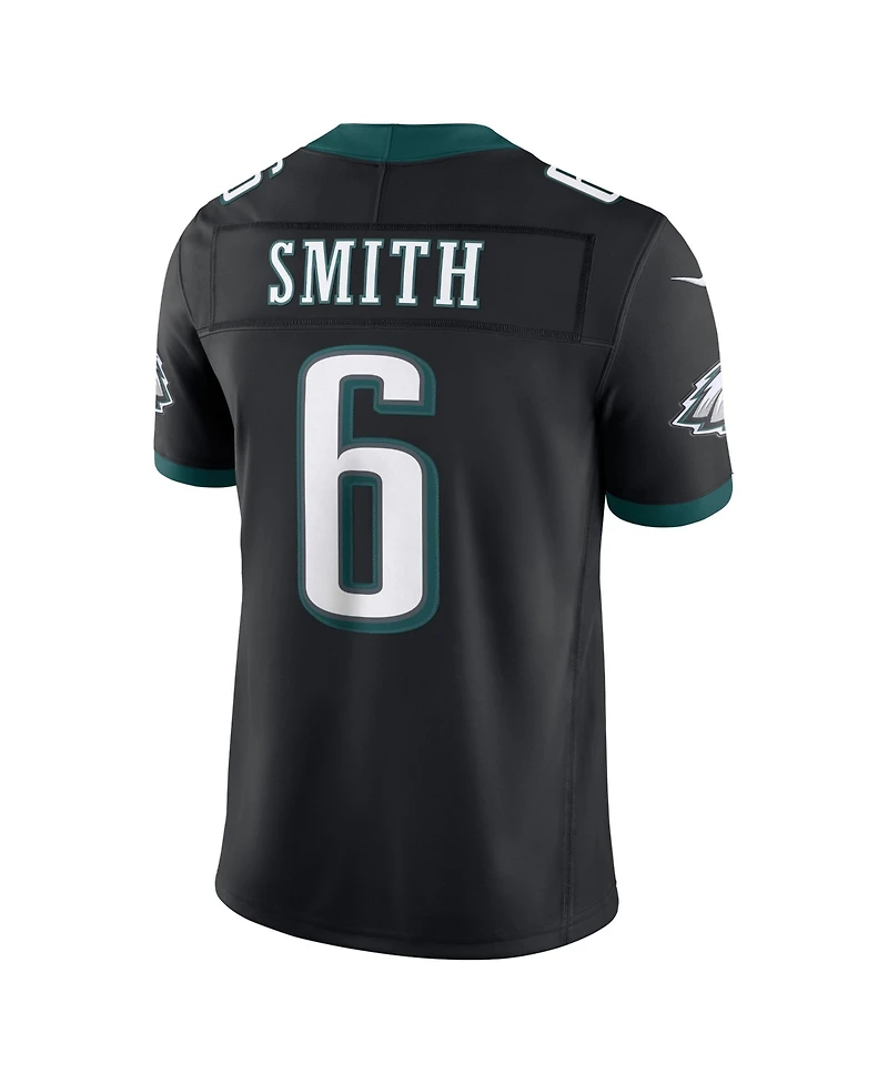Nike Men's DeVonta Smith Black Philadelphia Eagles Alternate Vapor F.u.s.e. Stitched Limited Jersey