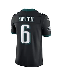 Nike Men's DeVonta Smith Black Philadelphia Eagles Alternate Vapor F.u.s.e. Stitched Limited Jersey
