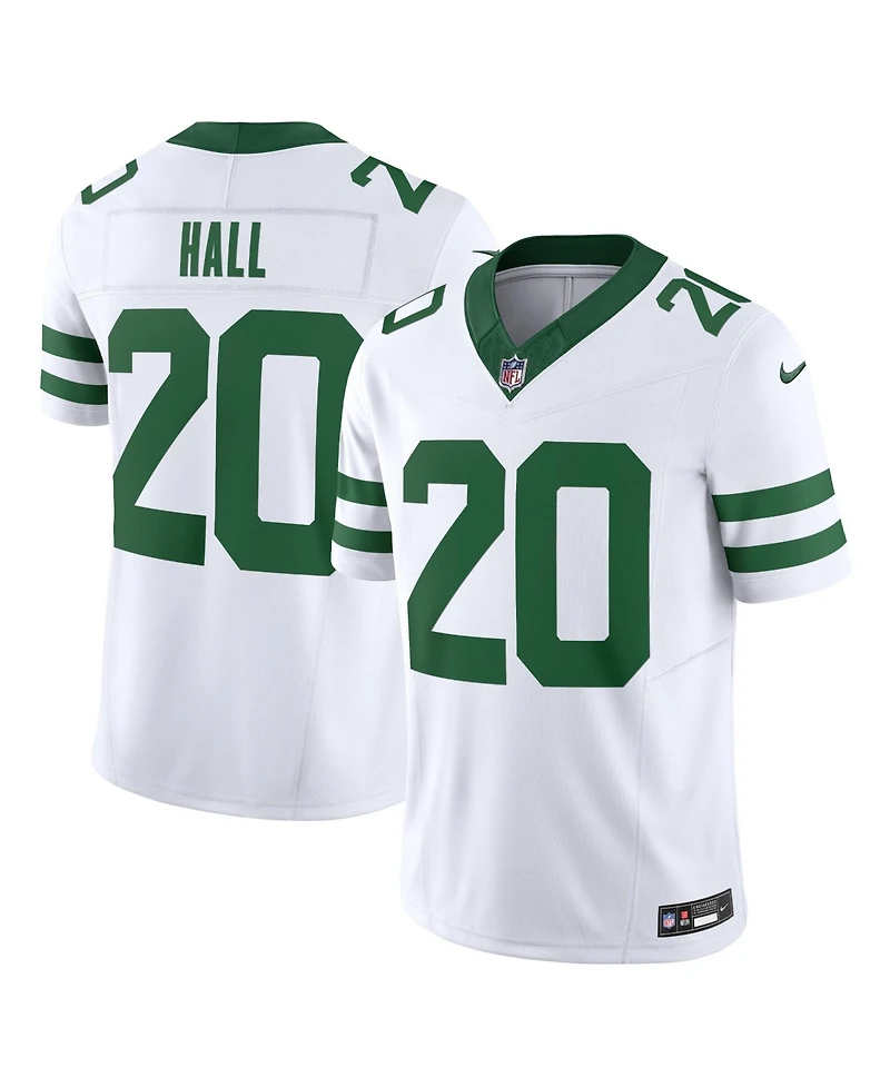 Men's Nike Breece Hall White New York Jets Legacy Vapor F.u.s.e. Limited Jersey