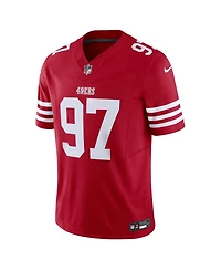 Men's Nike Nick Bosa Scarlet San Francisco 49ers Vapor F.u.s.e. Limited Jersey