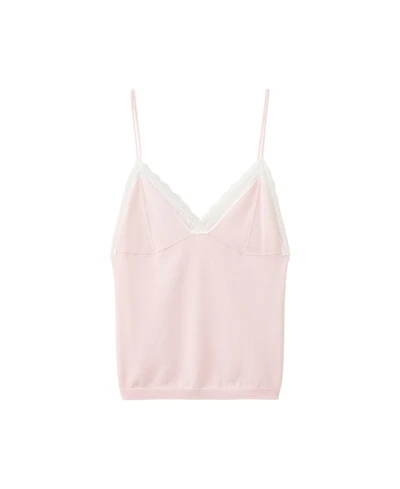 Mango Women's Lace V-Neck Camisole
