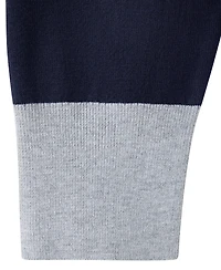 Mango Women's Striped Polo-Neck Long-Sleeve Sweater