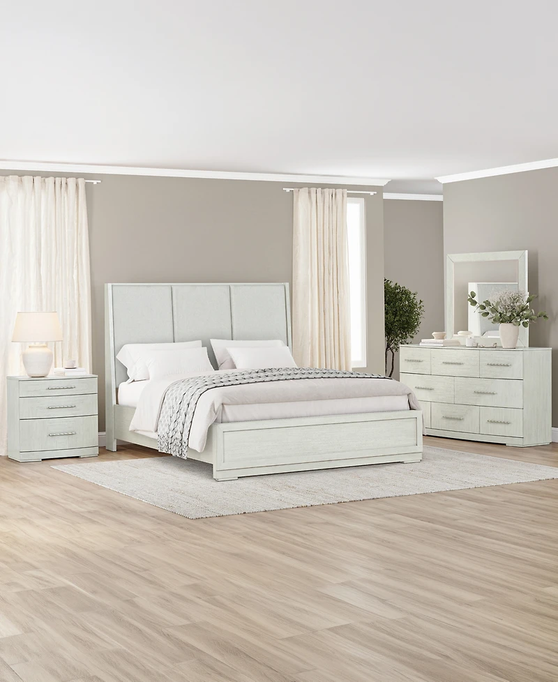 3-Piece Matrix Bedroom Set (King Bed, Dresser, & Nightstand), Macy's Exclusive