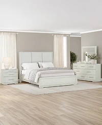 3-Piece Matrix Bedroom Set (King Bed, Dresser, & Nightstand), Macy's Exclusive