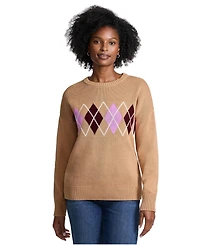 Lands' End Women's Drifter Jacquard Sweater