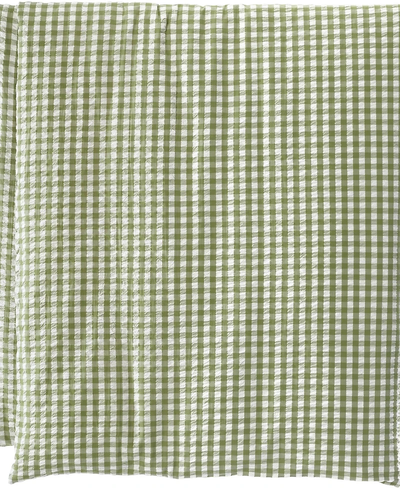 Lands' End Cotton Seersucker Duvet Bed Cover