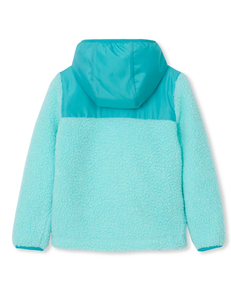 Lands' End Kids High Pile Fleece Hooded Jacket