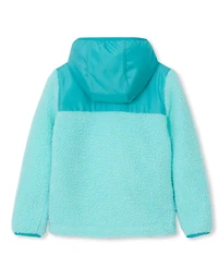 Lands' End Kids High Pile Fleece Hooded Jacket
