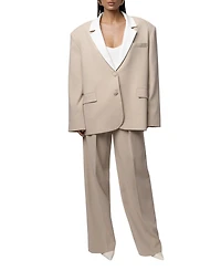 Jluxlabel Women's Command Oversized Blazer