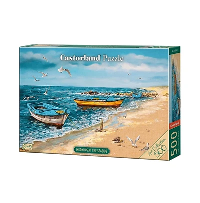 Castorland Art Collection 500 Piece Morning at the Seaside Jigsaw Puzzle
