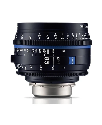 Zeiss 85mm T2.1 Cp.3 Prime Cine Lens for Canon Ef, Feet, Open Box