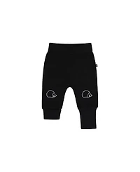 Deux par Deux Baby Boys' Pull-On Folded Cuffs Pants, 2-Pack