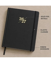 Danrong Academic Planner 18 Month Weekly Monthly Layflat Hardcover Organizer For Students Teachers
