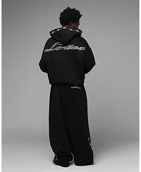 Loiter Men's Oversized Graphic Full-Zip Hoodie