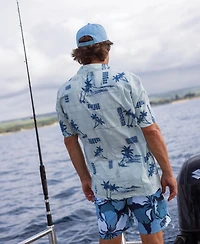 Quiksilver Waterman Men's Island Time Short-Sleeve Shirt