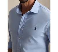 Polo Ralph Lauren Men's Big & Tall Stretch Knit Classic-Fit Oxford Shirt