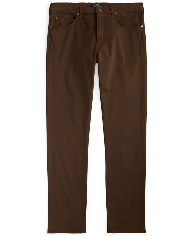 Polo Ralph Lauren Men's Big & Tall Varick Slim Straight Stretch Sateen Pants