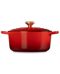 Le Creuset Enameled Cast Iron Signature 4.5-Quart Round Oven with Star Knob