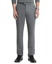 Michael Kors Men's Straight-Fit Wool-Blend Flat-Front Finn Trousers, Created for Macy's